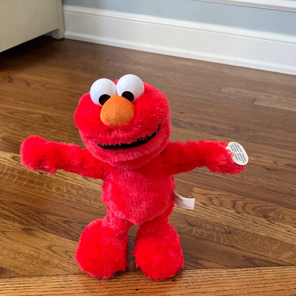 Sesame Street Elmo Slide plush  Toy - Red - Picture 1 of 1